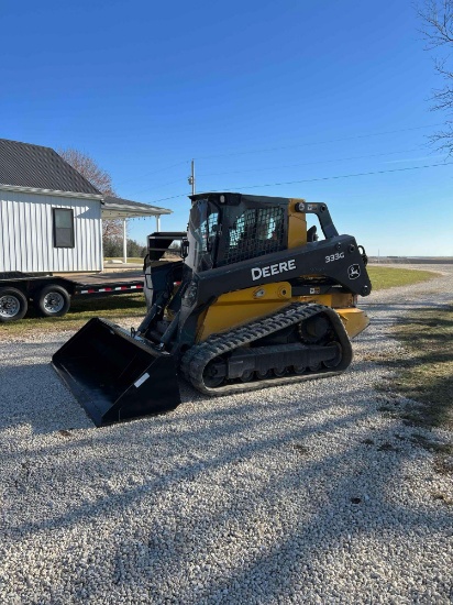 2017 Deere 333G Track Skid Steer