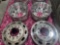 Set of TEN 24.5 Aluminum Truck Rims