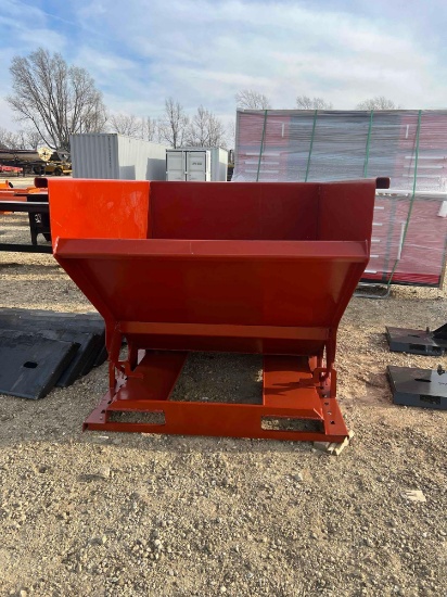 Kit Containers 2 CY Self Dumping Hopper with Fork Pockets