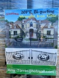 20ft Bi-Parting Iron Gate