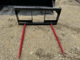 Kivel Dual Prong Bale Spear Attachment