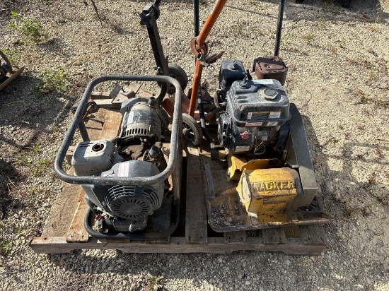 Plate Compactor and Generator
