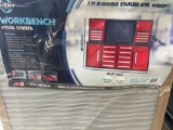 Steelman 7ft Red Work Bench with 18 Drawers
