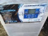 Steelman 7ft Blue Work Bench with 18 Drawers