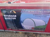 Gold Mountain 30'x40'x15' Dome Container Shelter