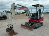 2018 Takeuchi TB230 Mini Excavator