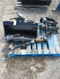 VISEC Mini Excavator Attachment Bundle of 4