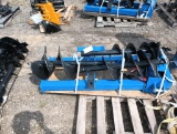 GIYI Skid Steer Auger Attachment Bundle