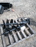 VISEC Mini Excavator Auger Attachments 2pc