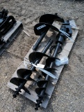 VISEC Mini Excavator Auger Attachments 3pc