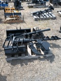 VISEC Mini Excavator Attachment Set of 8