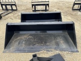 Swict 72in Skid Steer Bucket