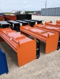 Kit Containers 96in Snow Pusher w Steel Blades