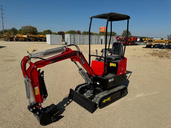 2024 MIVA VA13 Mini Excavator
