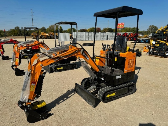 2024 MIVA VA15 Mini Excavator