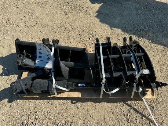 VISEC 8pc Mini Excavator Attachment Bundle
