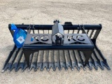 Kit Containers 76in Skeleton Grapple Bucket
