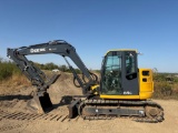 2018 Deere JD85G Mid Size Excavator