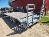 2022 Homemade 18ft Beaver Tail Trailer