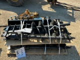 VISEC 8pc Mini Excavator Attachment Bundle