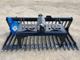 Kit Containers 76in Skeleton Grapple Bucket