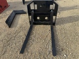 Kit Containers 45in Skid Steer Fork Frame w Forks