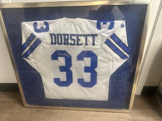 Tony Dorsett Autographed Jersey