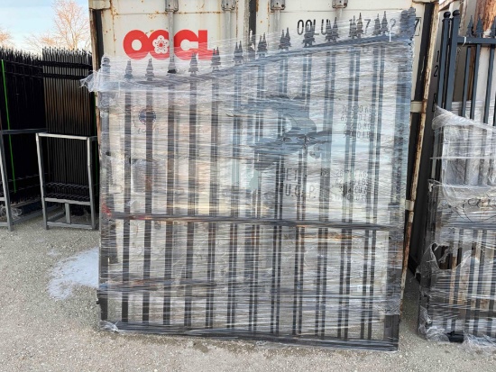 SKLP SK14-L 14ft Bi-Parting Wrought Iron Gate