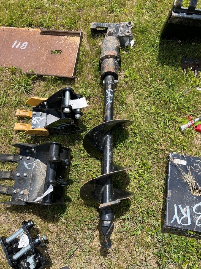 New Unused 3FT Mini Excavator Auger