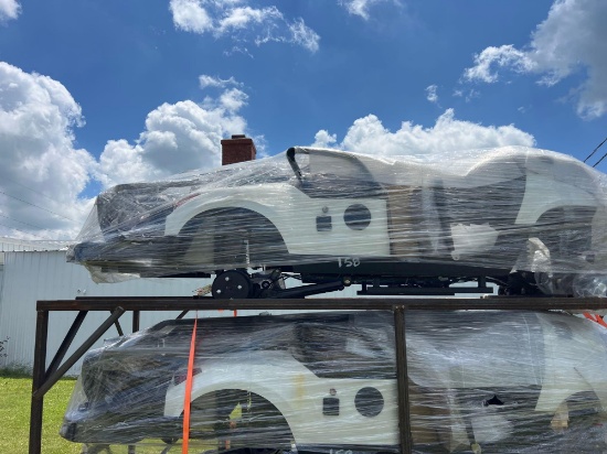 New Unused White Golf Cart