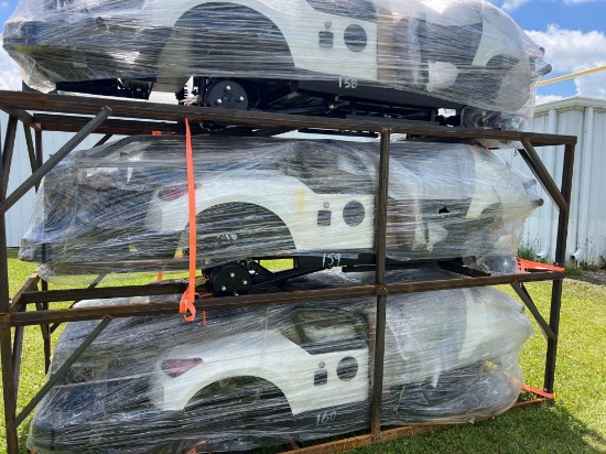 New Unused White Golf Cart