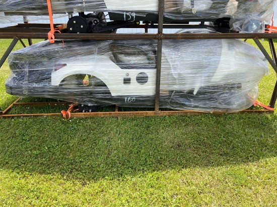 New Unused White Golf Cart