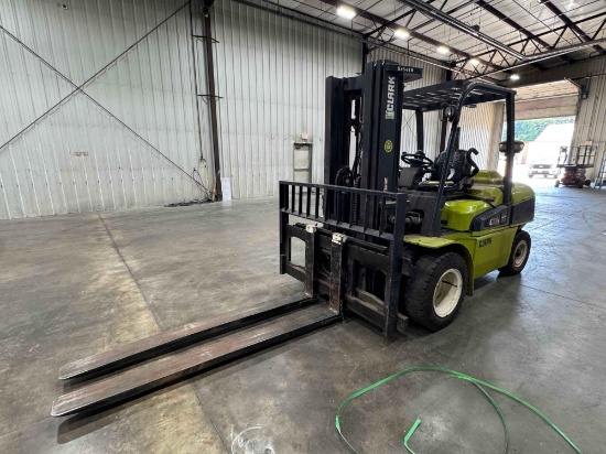 Clark C55SD Diesel Forklift w/ 2164 Hours