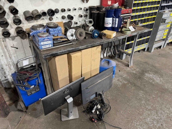 Work Bench w/ Misc Items