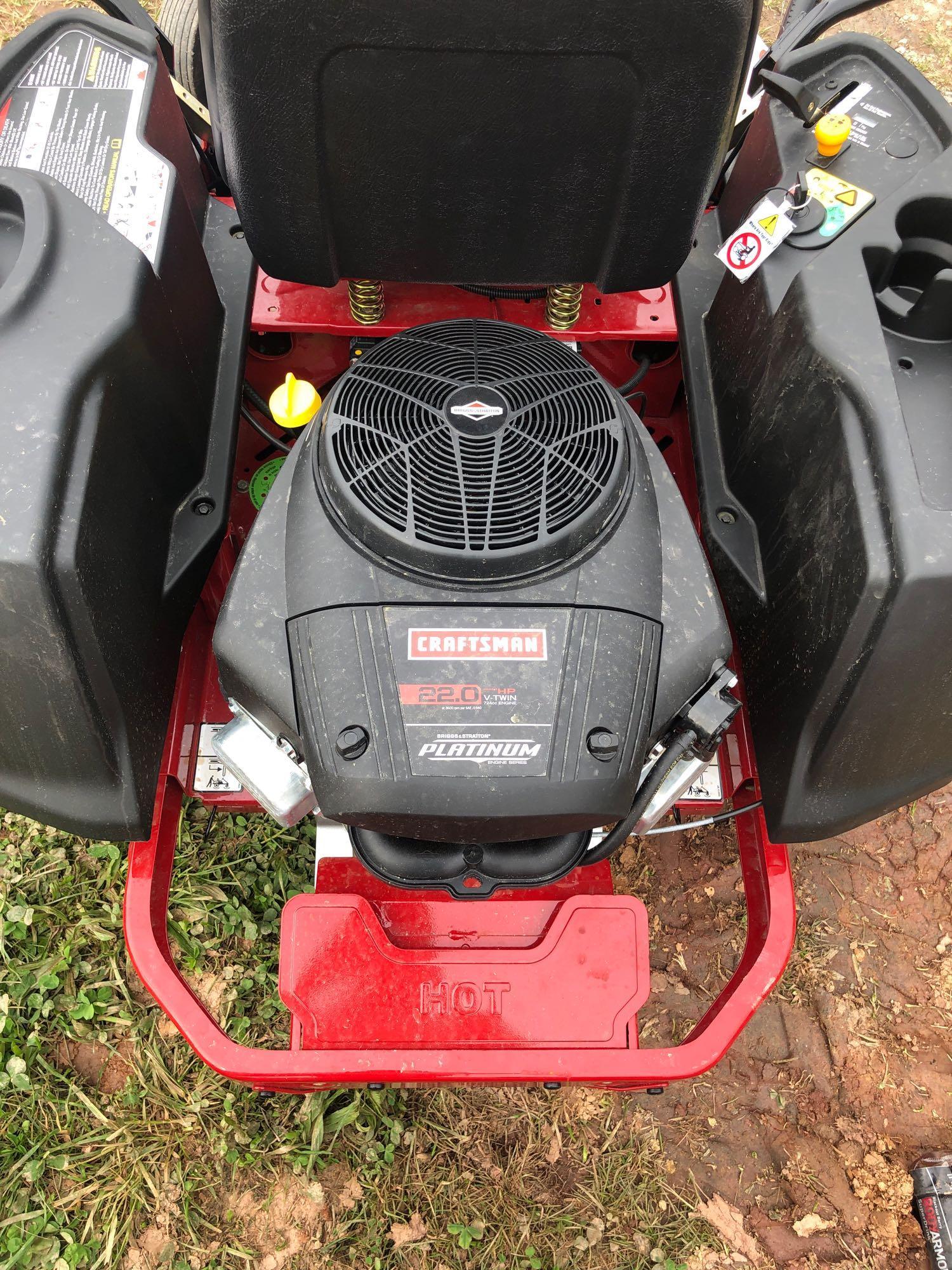 Craftsman Z6000 zero turn mower Proxibid