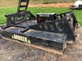6ft Extreme Skidsteer Attach Rotary Mower