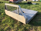 8ft Aluminum flat bed