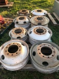 Semi truck wheels