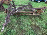 Ground driven hay rake