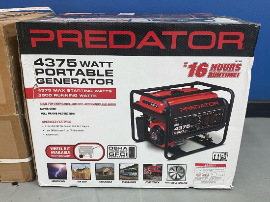 NEW 4375 Watt Generator