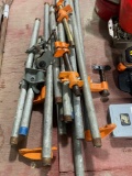 Pipe Clamps w/ Extra Pipe