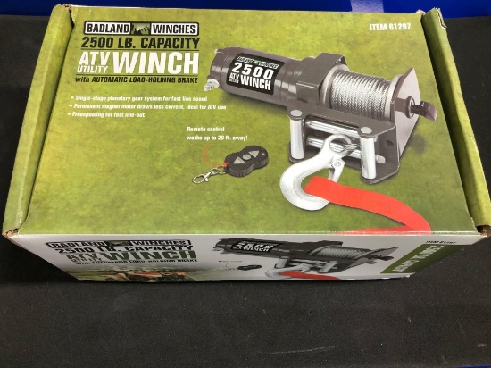 New 2500lb Winch