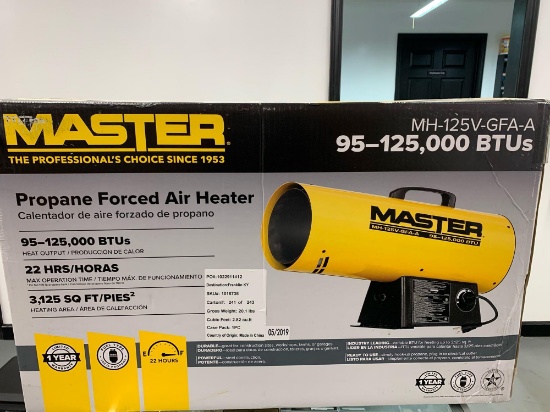 New 125,000 BTU Heater