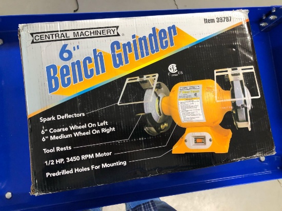 New 6in Bench Grinder