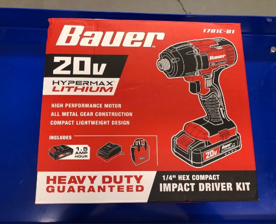 New 20V Lithium Impact Driver Kit
