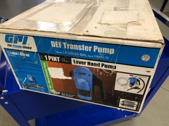 New DEF Transfer Pump