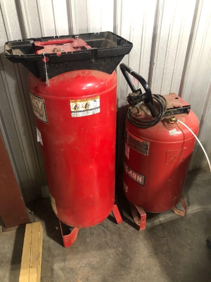 (2) Air Compressor Tanks