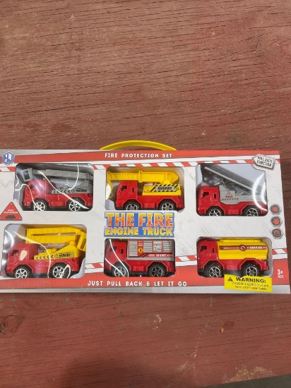 Toy Firetruck Set