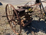 Antique Horse Drawn Stalk Chopper