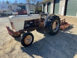 David Brown 990 Tractor & Rotary Mower